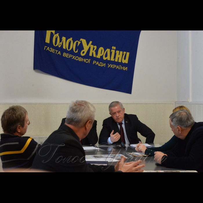 19 січня 2018 голова Партії промисловців і підприємців України Анатолій Кінах у редакції «Голосу України».